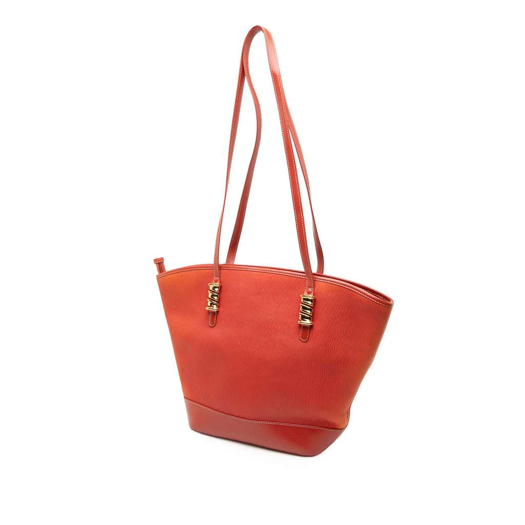 Loewe Leather Velazquez Twist Shoulder Bag - 2