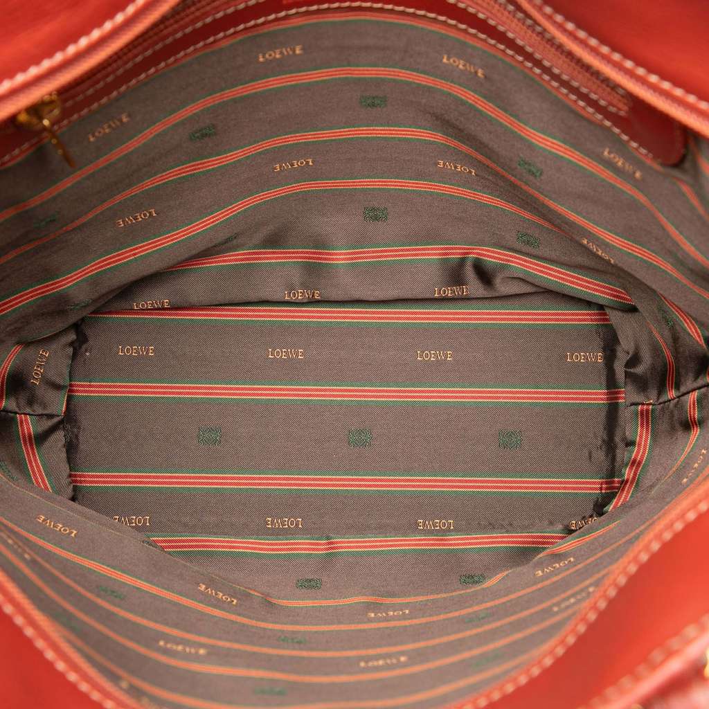 Loewe Leather Velazquez Twist Shoulder Bag - 4