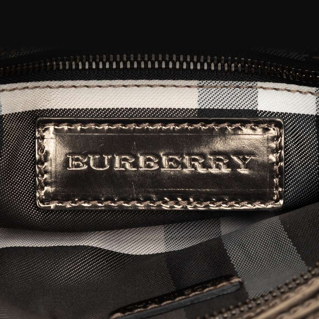 Burberry Metallic Leather Sling Knot Shoulder Bag - 5
