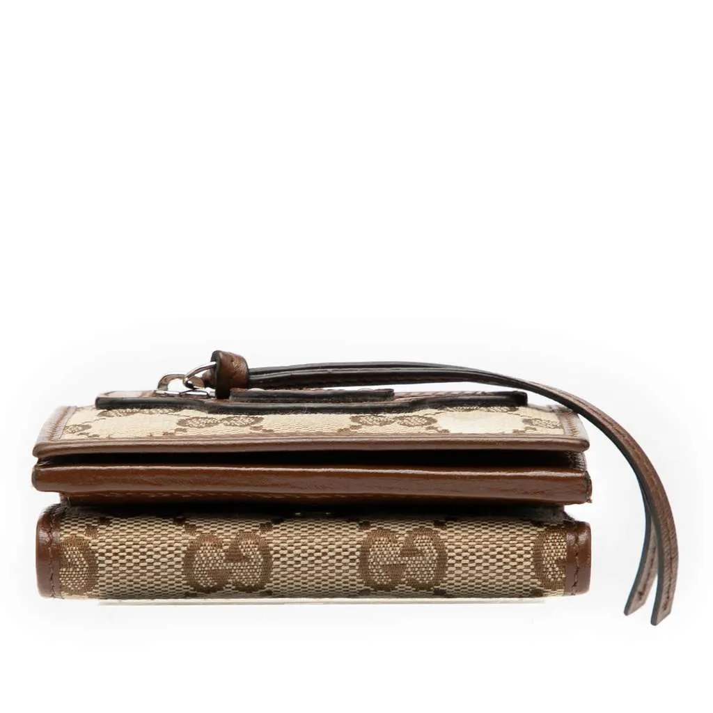 Gucci Balenciaga The Hacker Project GG Canvas Neo Classic Wallet Brown Canvas Very good - Inside View