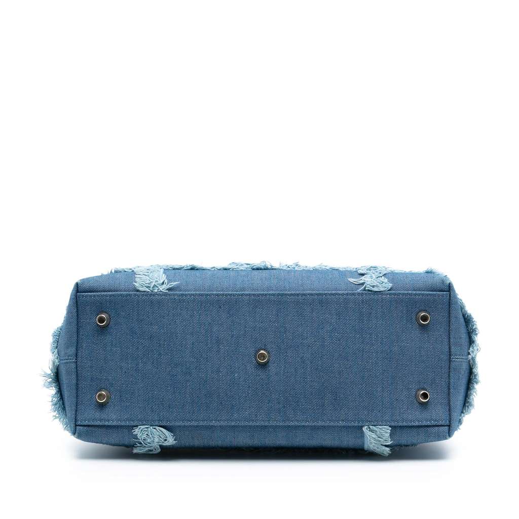 Dior Denim Patch D Light Satchel - 3