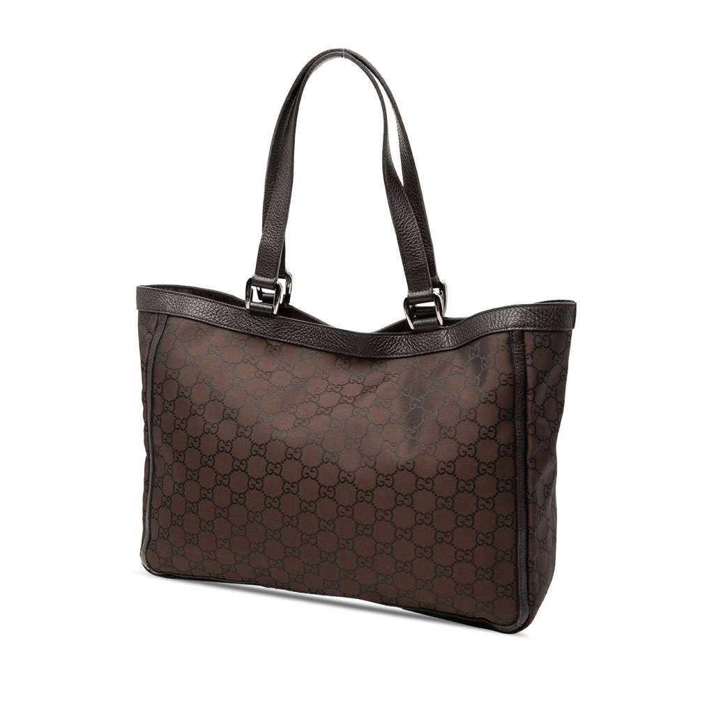 Gucci GG Nylon Abbey D Ring Pocket Tote - 2