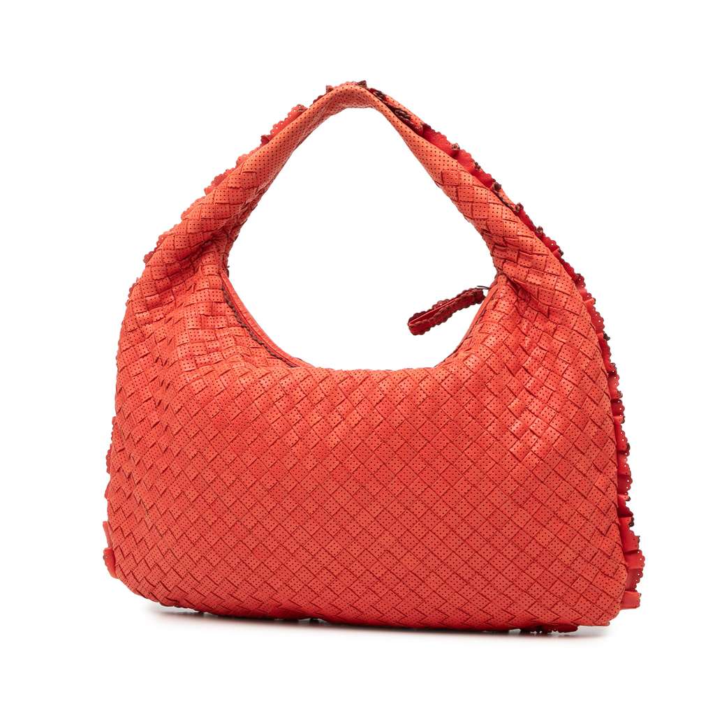 Bottega Veneta Small Perforated Nappa Intrecciato Veneta Hobo - 2