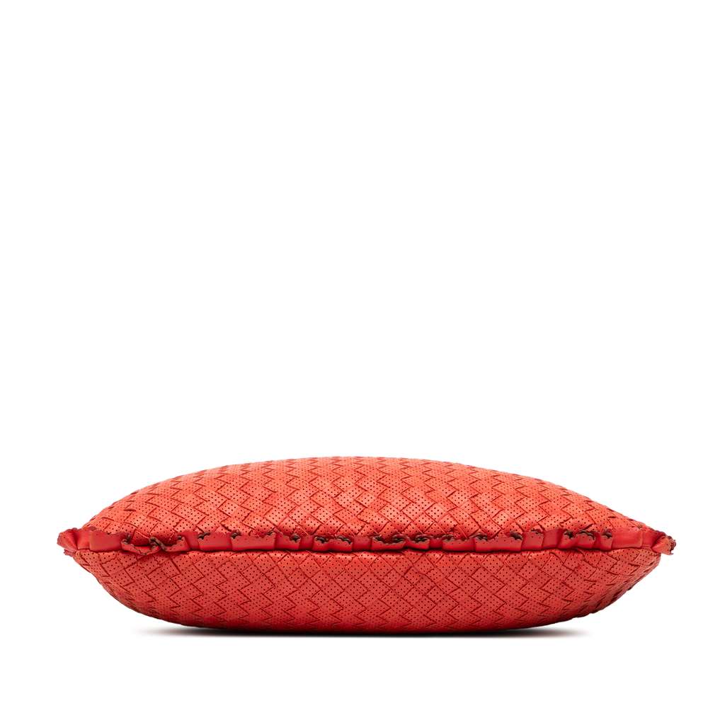 Bottega Veneta Small Perforated Nappa Intrecciato Veneta Hobo - 3