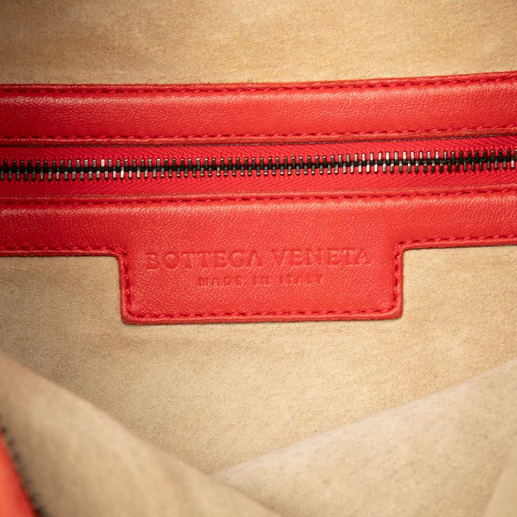 Bottega Veneta Small Perforated Nappa Intrecciato Veneta Hobo - 5