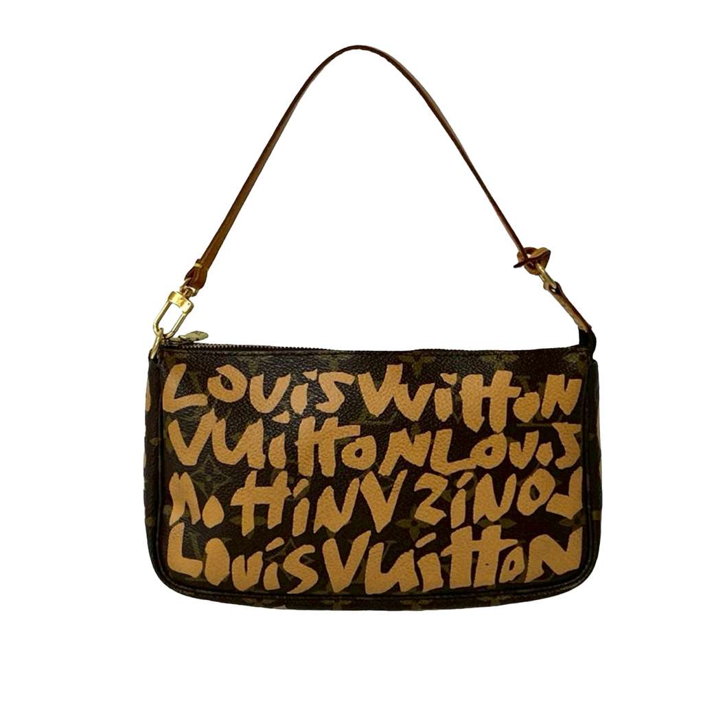 Louis Vuitton Stephen Sprouse Monogram Graffiti Pochette Accessoires - 2