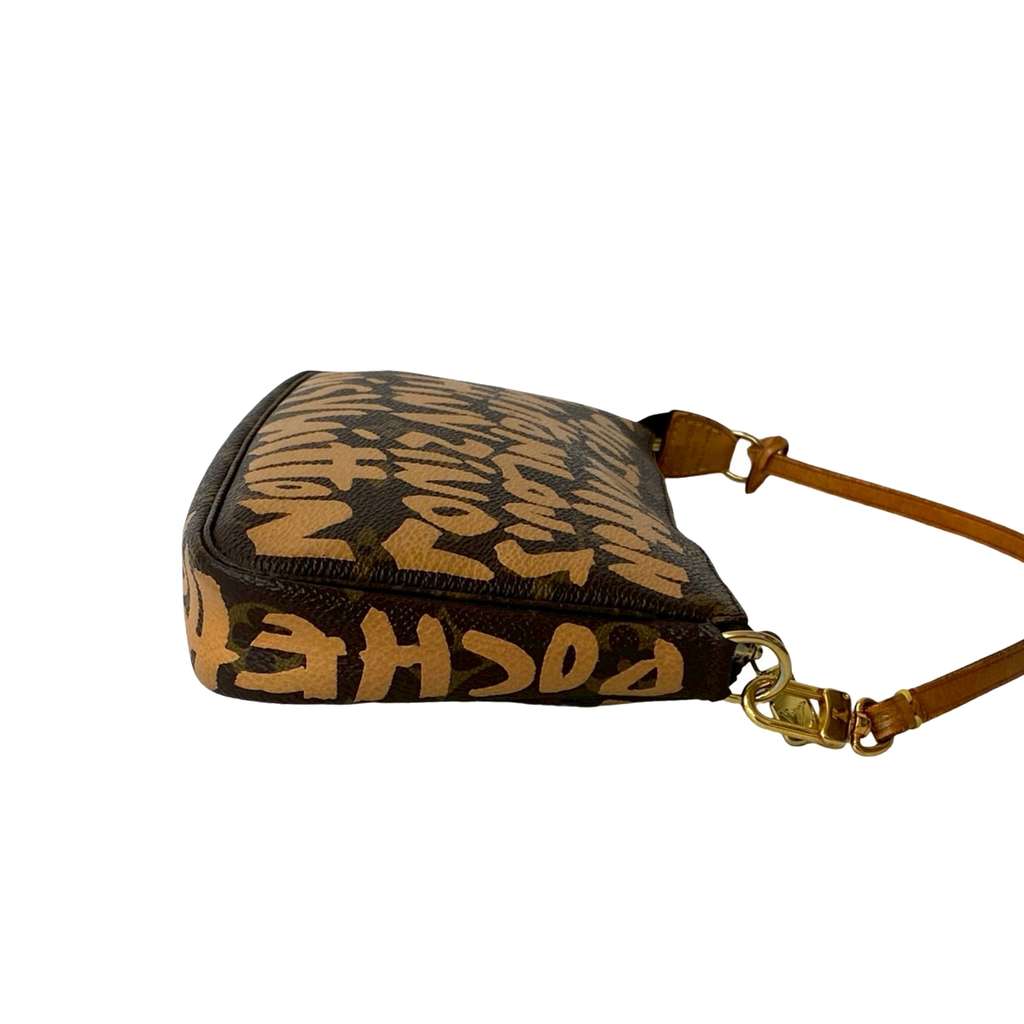 Louis Vuitton Stephen Sprouse Monogram Graffiti Pochette Accessoires - 4