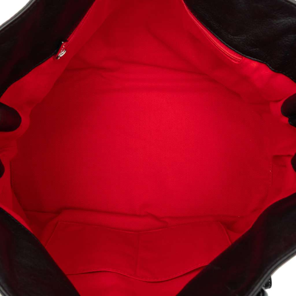 Loewe Calfskin and Suede Anagram Pocket Tote - 4