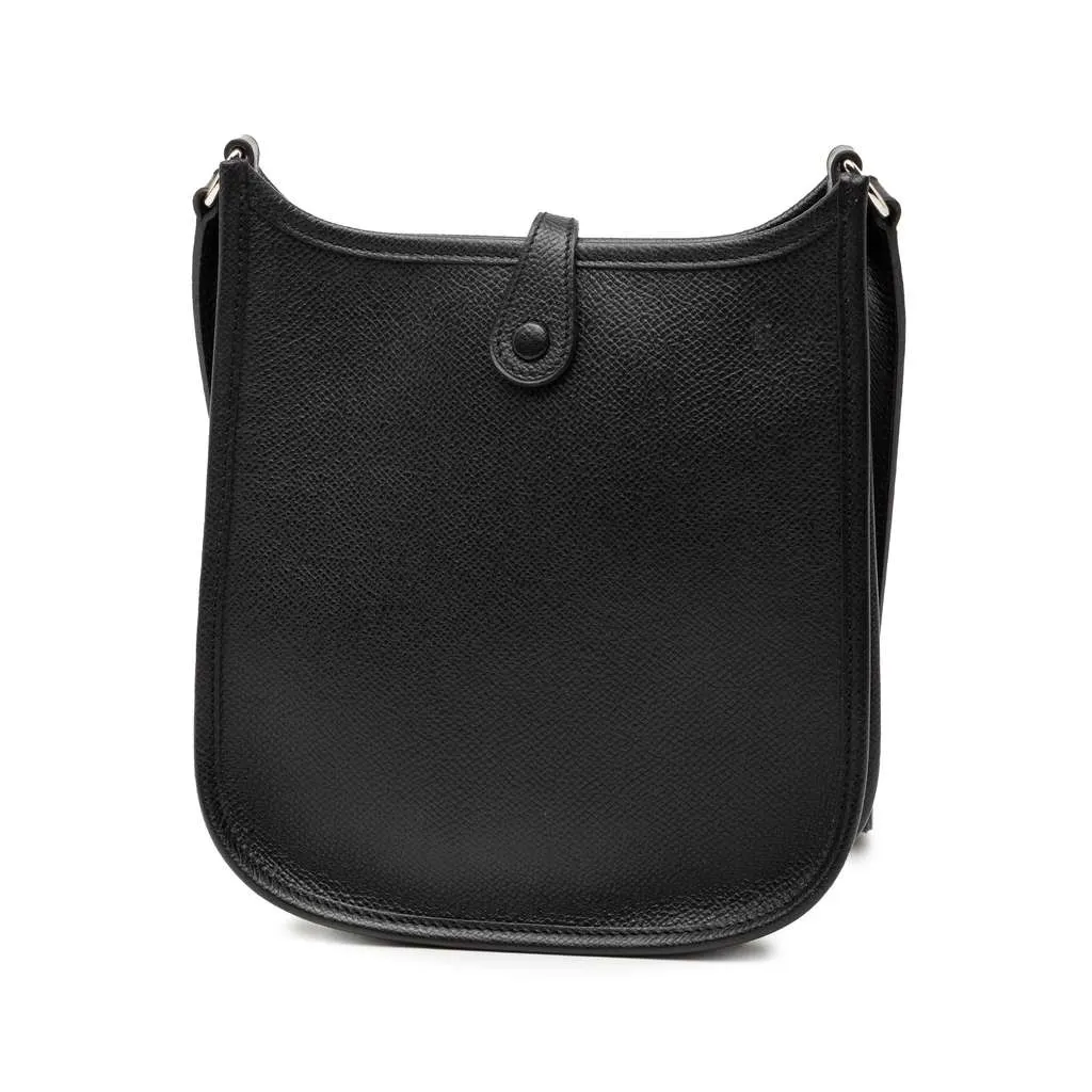 Hermès Epsom Evelyne 16 Black Leather Very good - Back View
