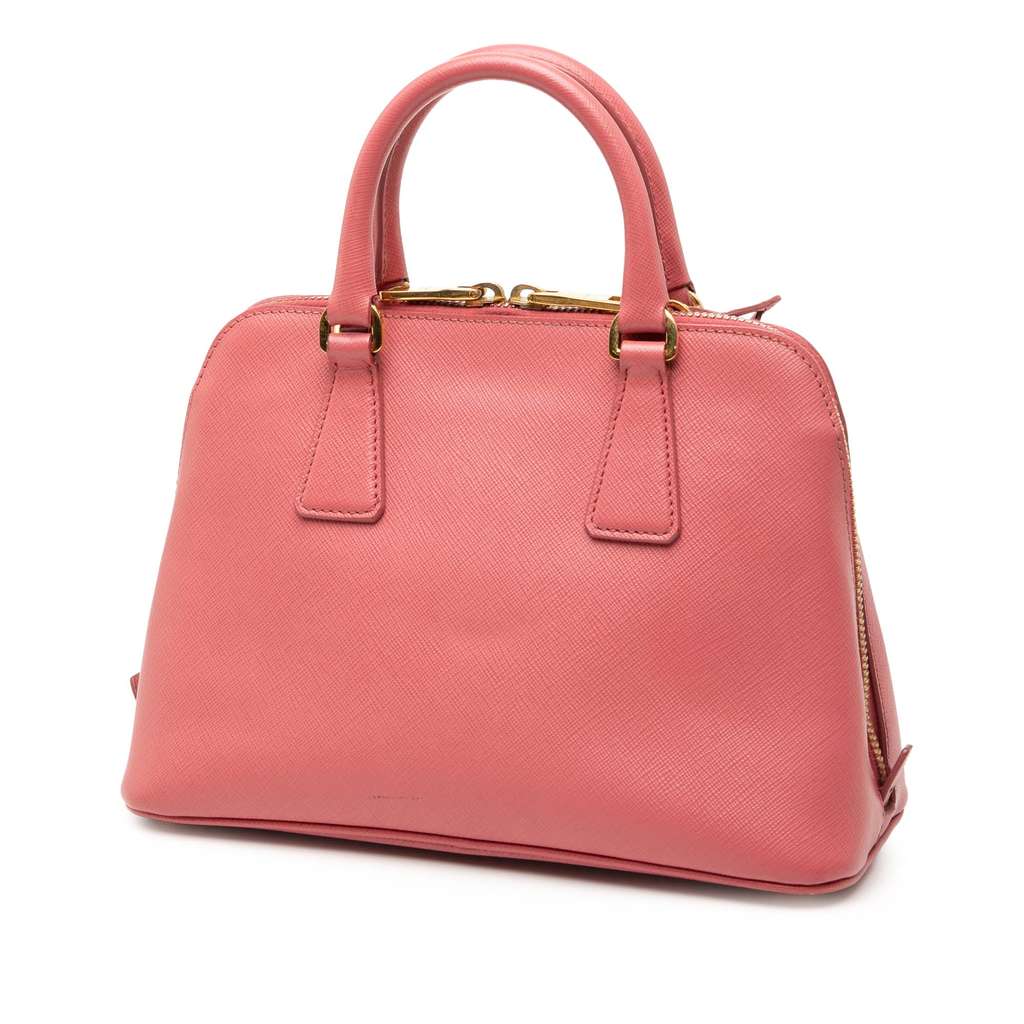 Prada Small Saffiano Lux Promenade Satchel - 2