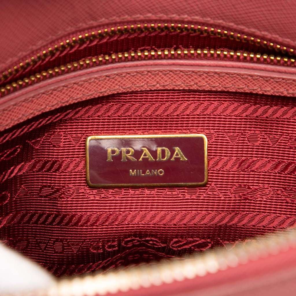 Prada Small Saffiano Lux Promenade Satchel - 5