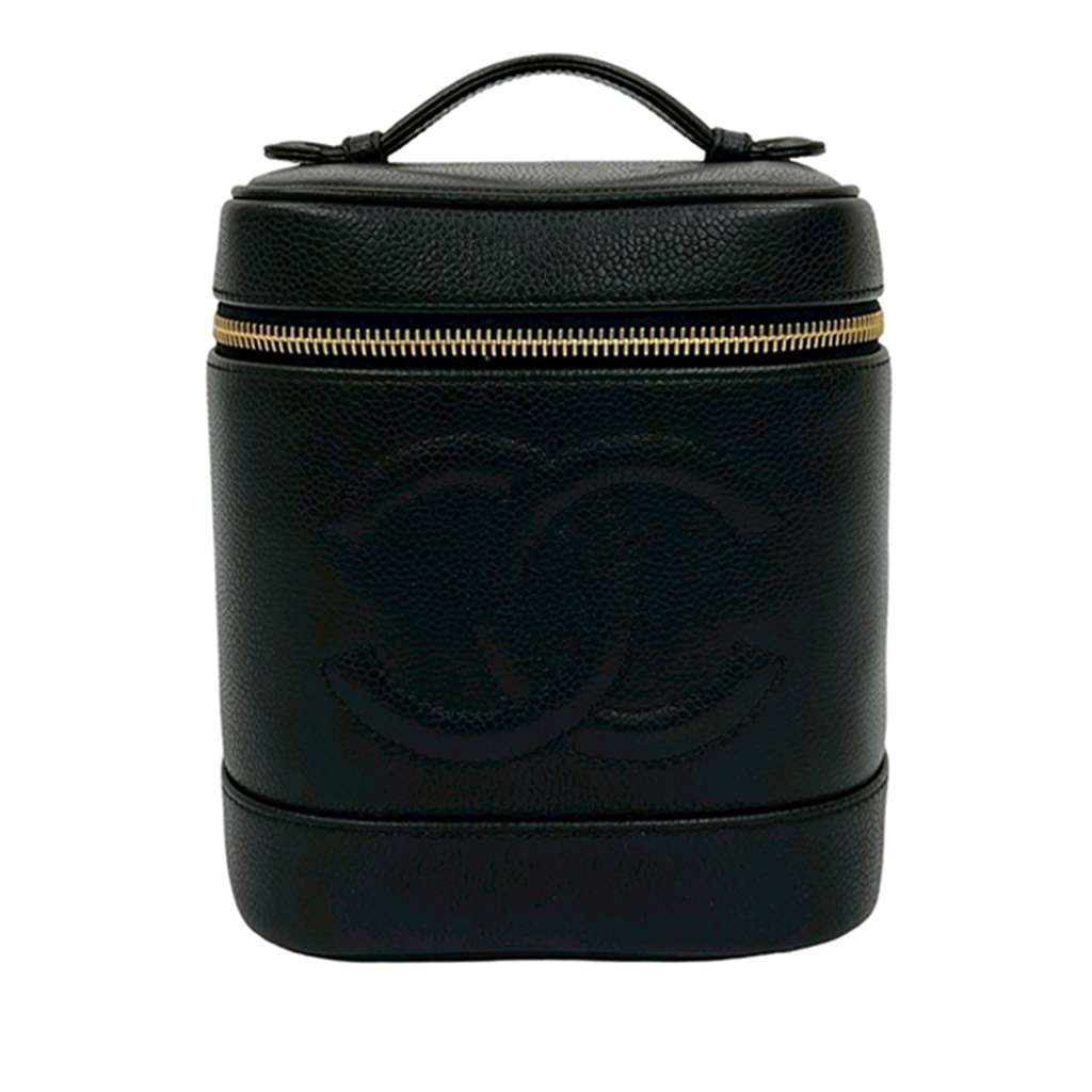 Chanel CC Caviar Vanity Case