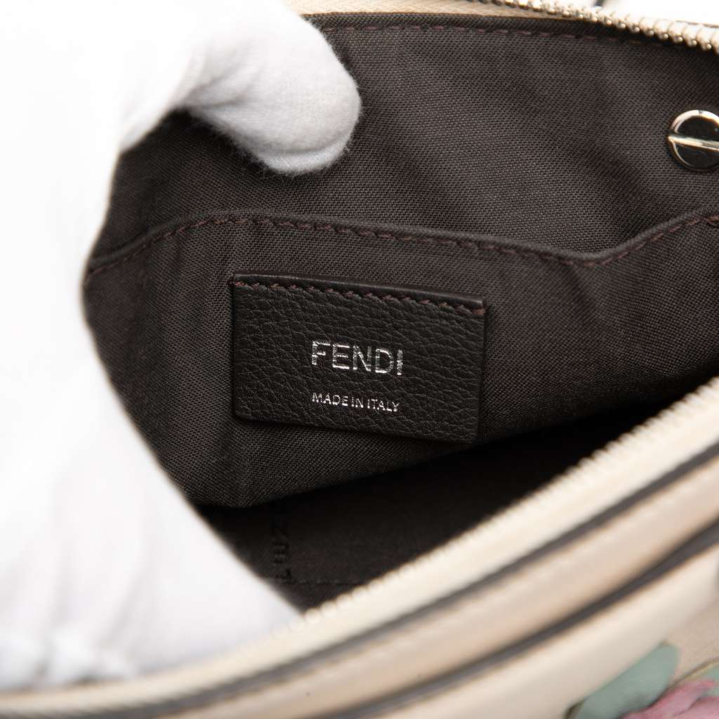 Fendi Mini Leather By The Way Flowerland Satchel - 5
