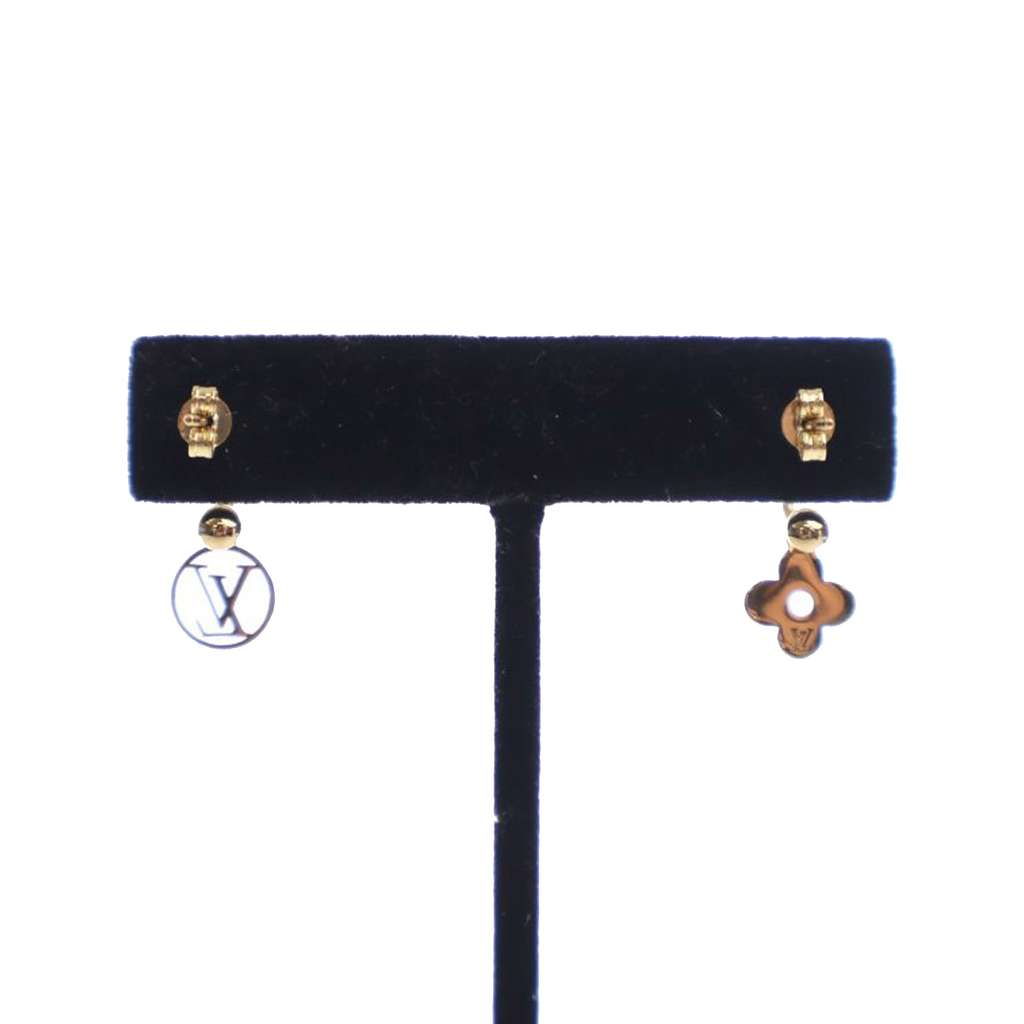 Louis Vuitton Gold Plated Blooming Earrings - 3