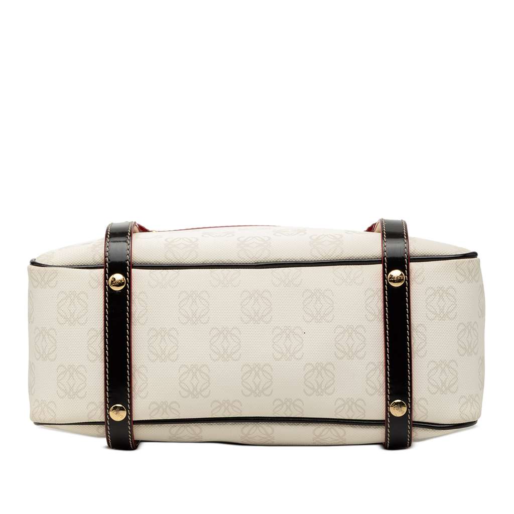 Loewe Anagram Coated Canvas Handbag - 3