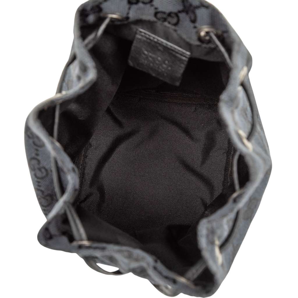 Gucci GG Canvas Drawstring Bucket Bag - 4