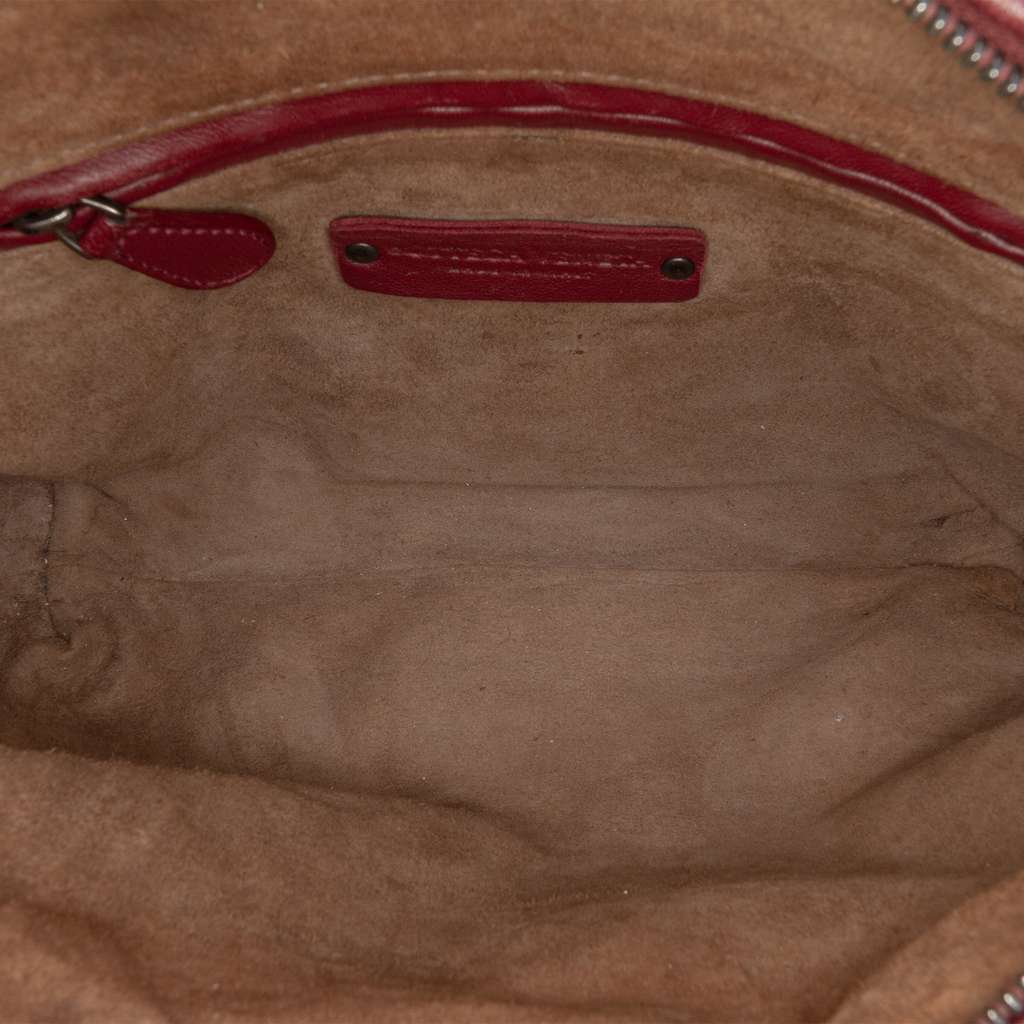 Bottega Veneta Nappa Intrecciato Nodini Double Zip Crossbody - 4