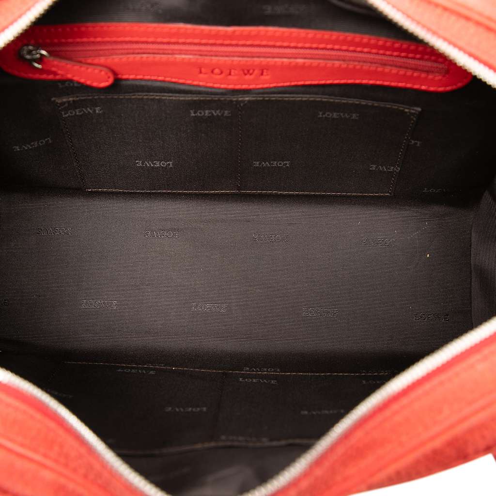 Loewe Nubuck Senda Handbag - 4