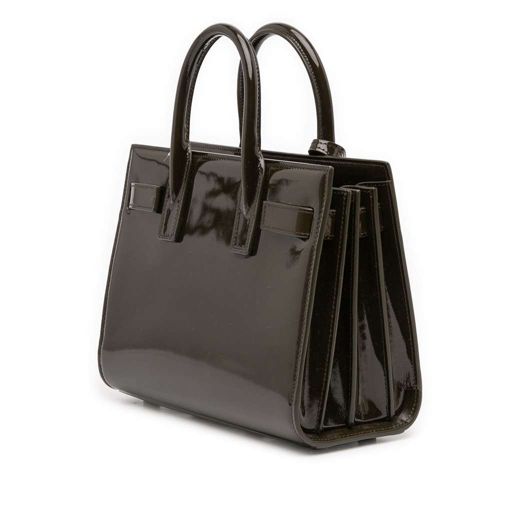 Saint Laurent Nano Patent Sac de Jour Satchel - 2