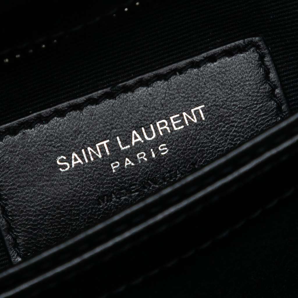 Saint Laurent Toy Matelasse Leather Monogram LouLou Crossbody - 5