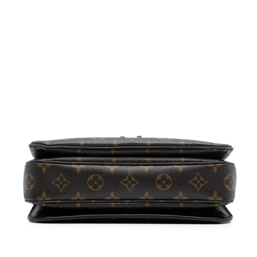 Louis Vuitton Monogram Pochette Metis Brown Very good - Inside View