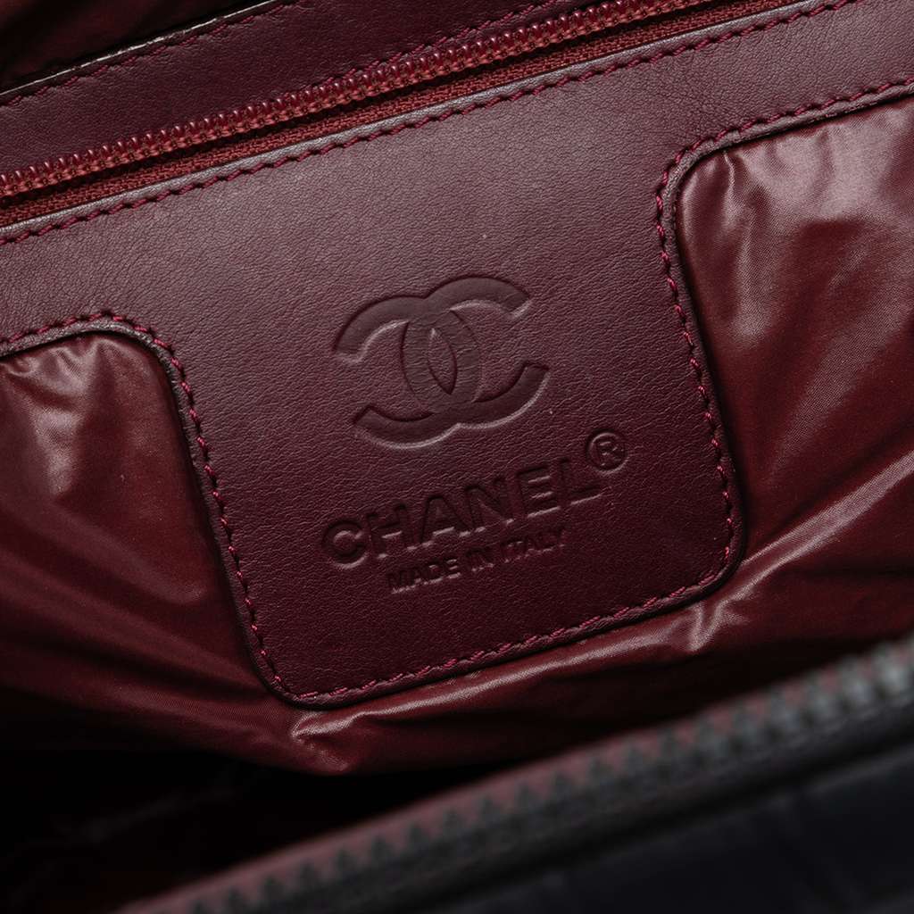 Chanel Quilted Nylon Coco Cocoon Bowler Bag - 5