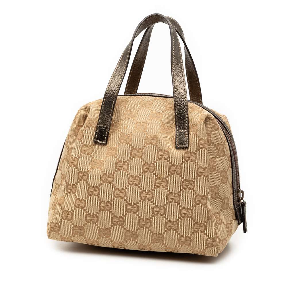 Gucci Mini GG Canvas Balthus Tofu Bag - 2