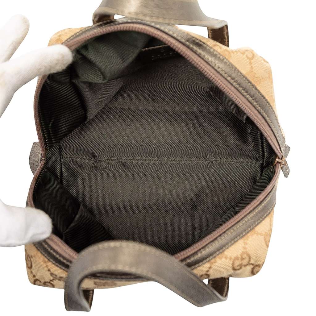Gucci Mini GG Canvas Balthus Tofu Bag - 4