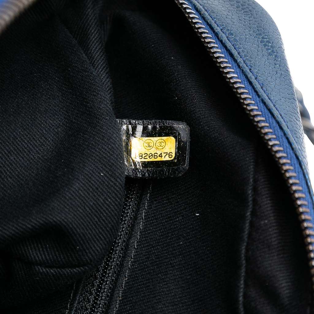 Chanel Jumbo Quilted Iridescent Caviar Easy Flap - 5