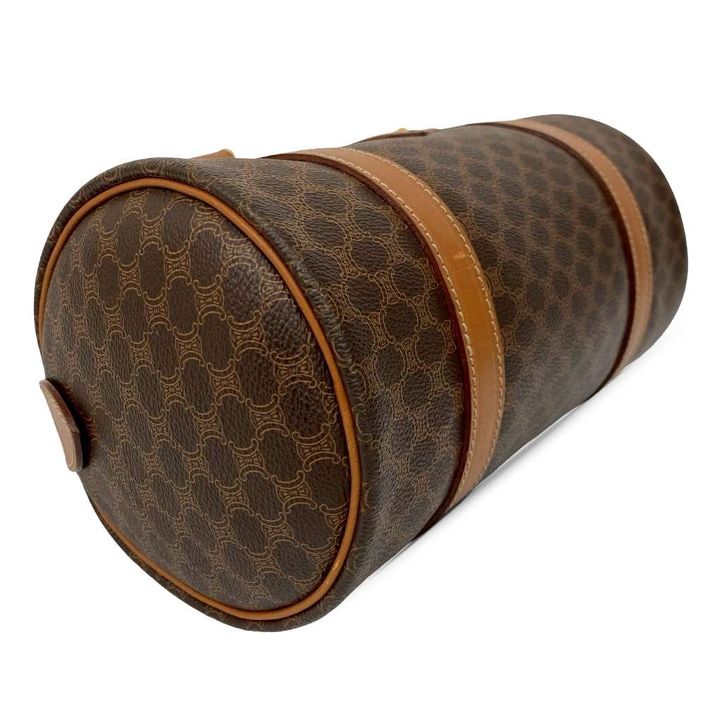 Celine Macadam Coated Canvas Boston Bag - 3