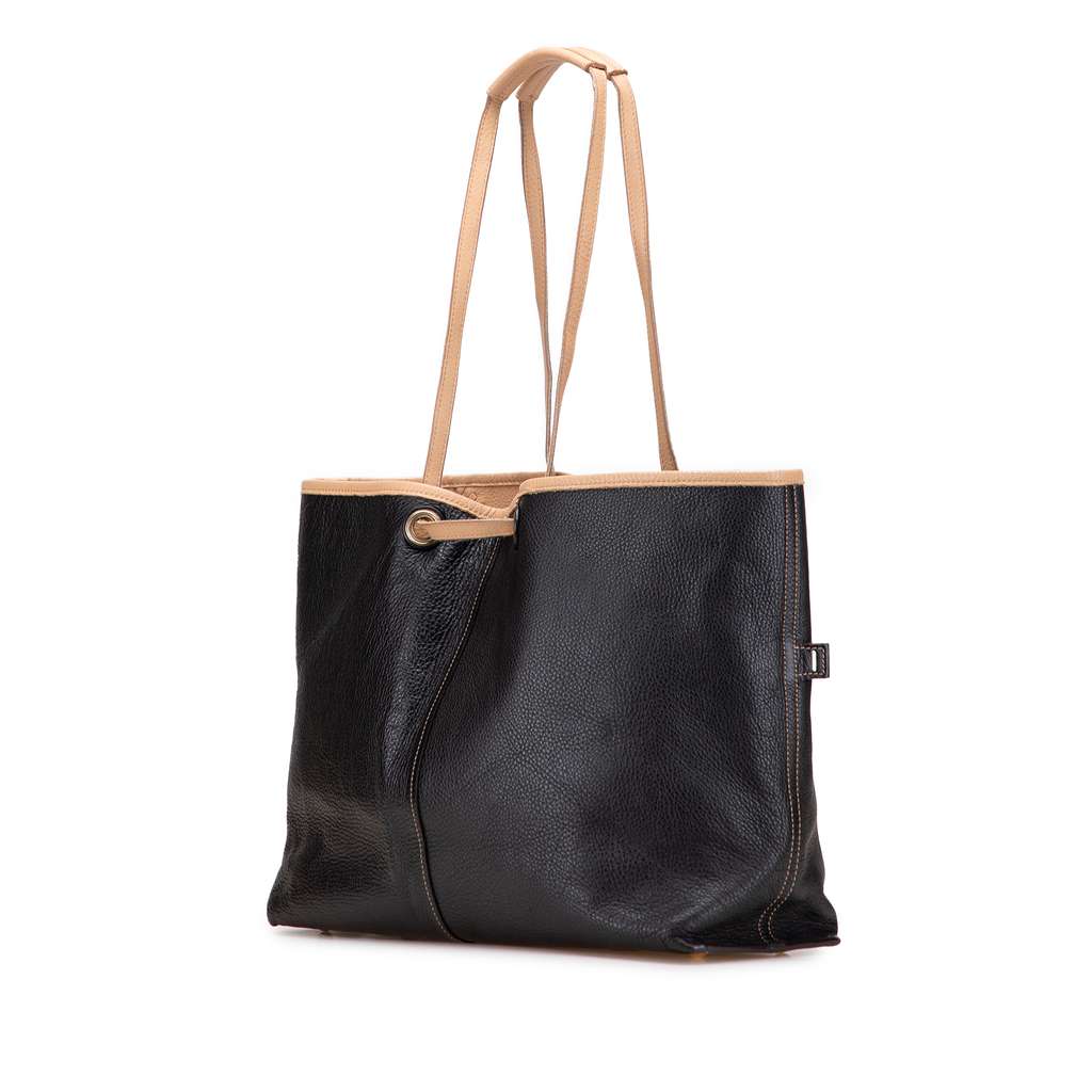 Saint Laurent Leather Reversible Neo Double Tote - 2