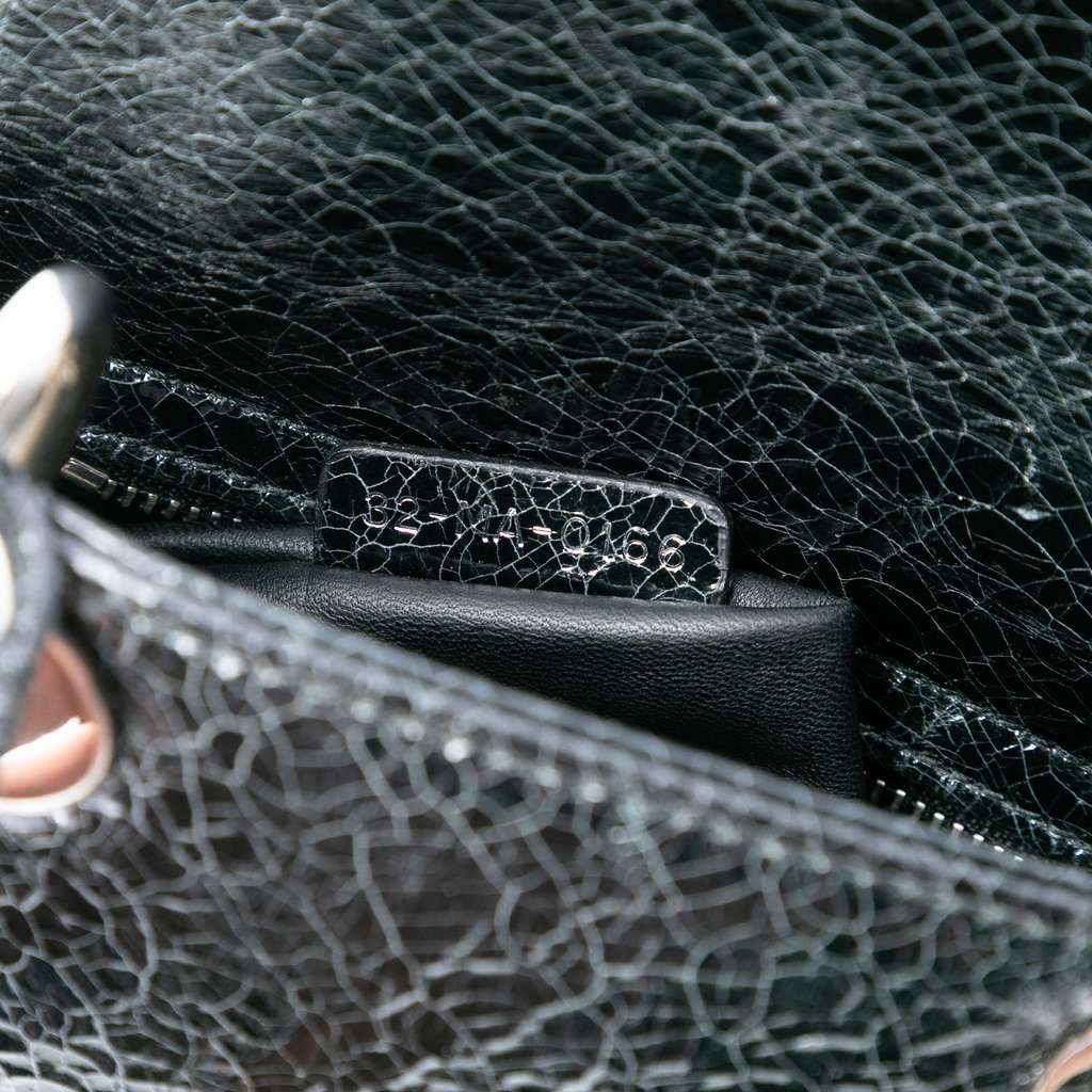 Dior Mini Deerskin Ceramic Effect Jeweled Swan Lady Dior - 5