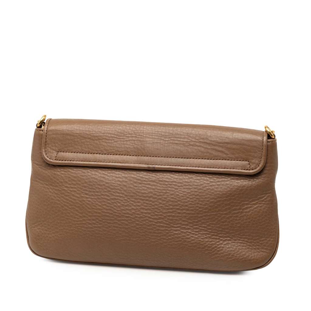 Gucci Medium Leather 1973 Chain Shoulder Bag - 2