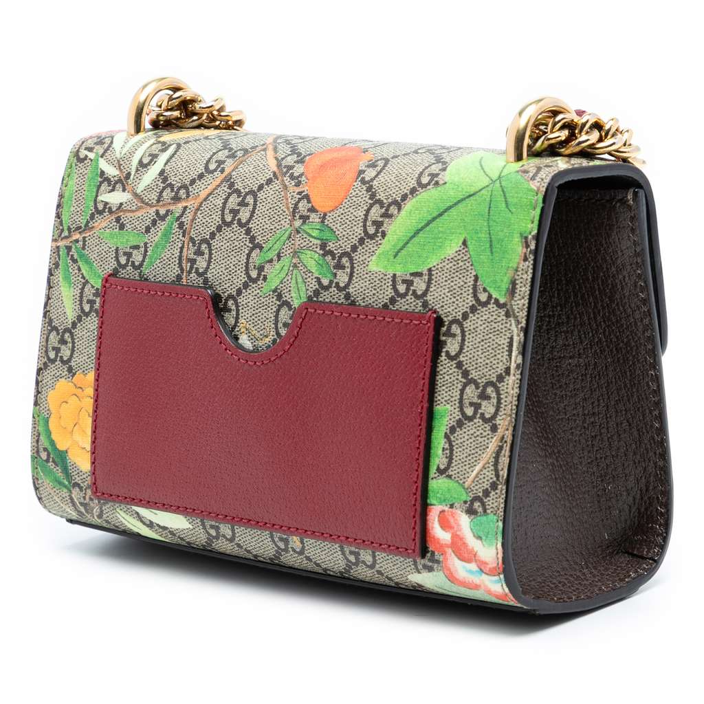 Gucci Small GG Supreme Tian Padlock Crossbody - 2