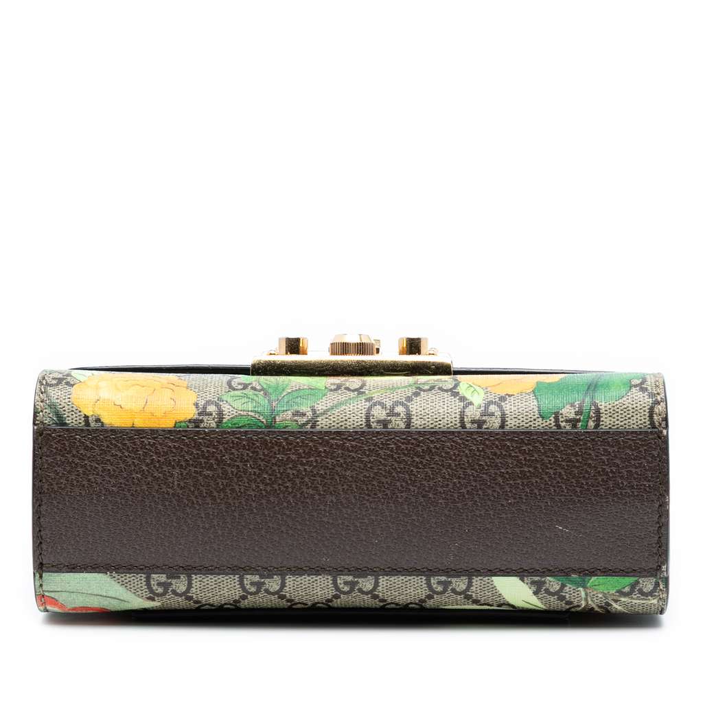 Gucci Small GG Supreme Tian Padlock Crossbody - 3