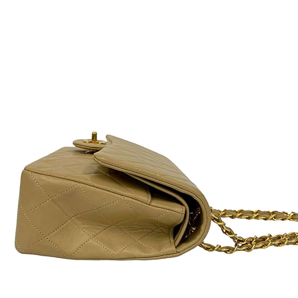 Chanel Medium Classic Lambskin Double Flap - 5