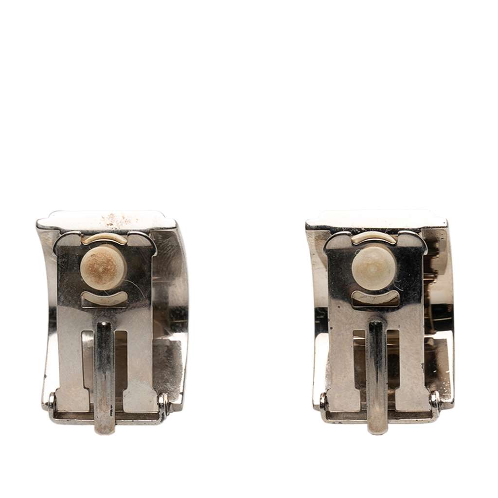 Hermès Enamel Dolphin Clip On Earrings - 2