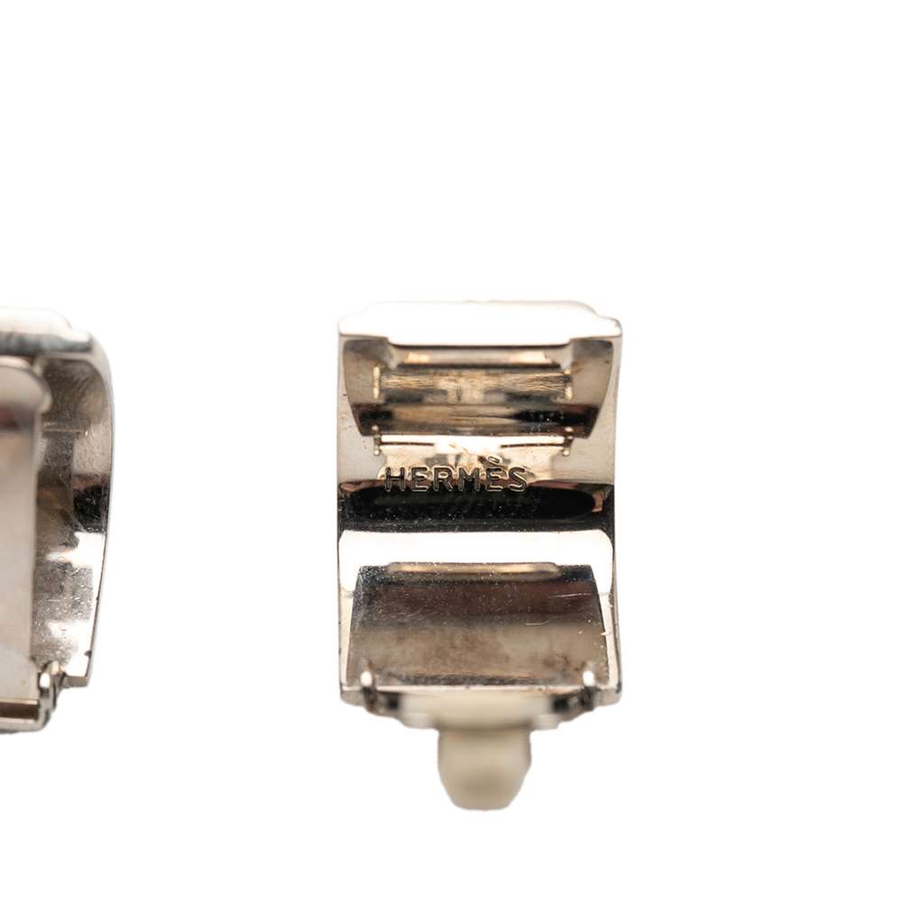 Hermès Enamel Dolphin Clip On Earrings - 3