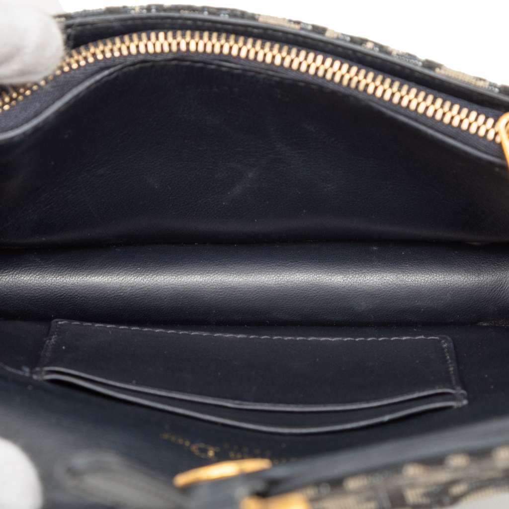 Dior Oblique Canvas Saddle Belt Bag - 4
