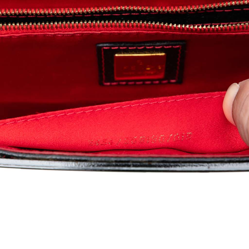 Fendi Pigskin Plexiglass Geometric Shoulder Bag - 5