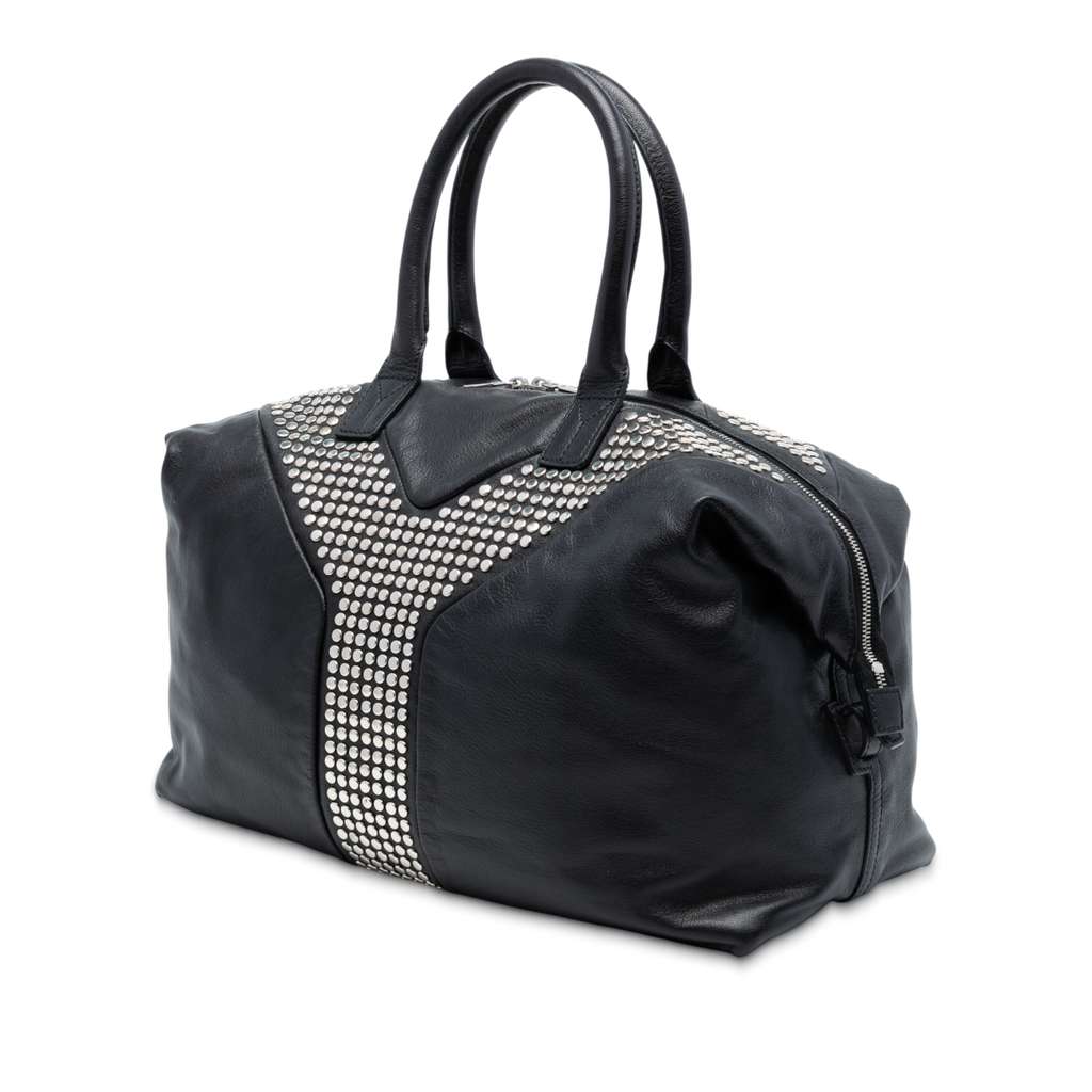 Saint Laurent Leather Studded Easy Y Tote - 2