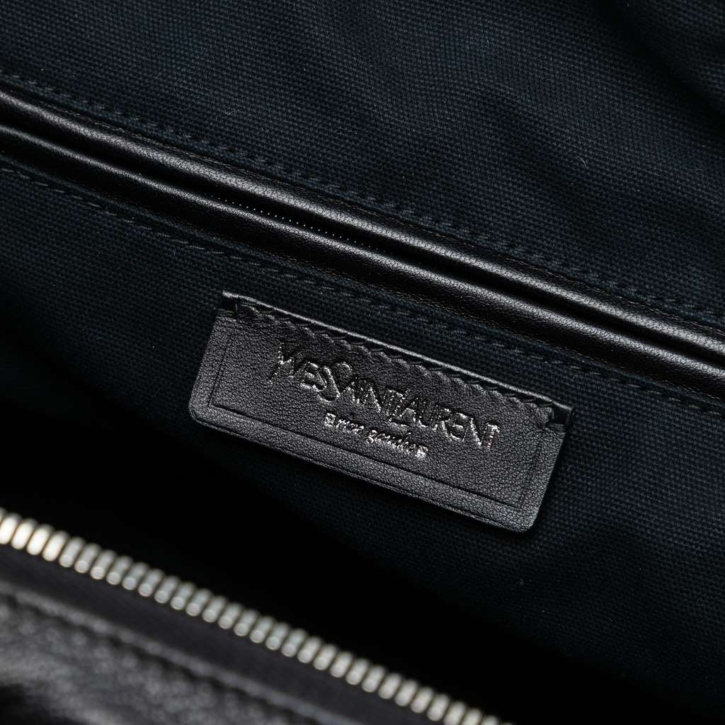 Saint Laurent Leather Studded Easy Y Tote - 5