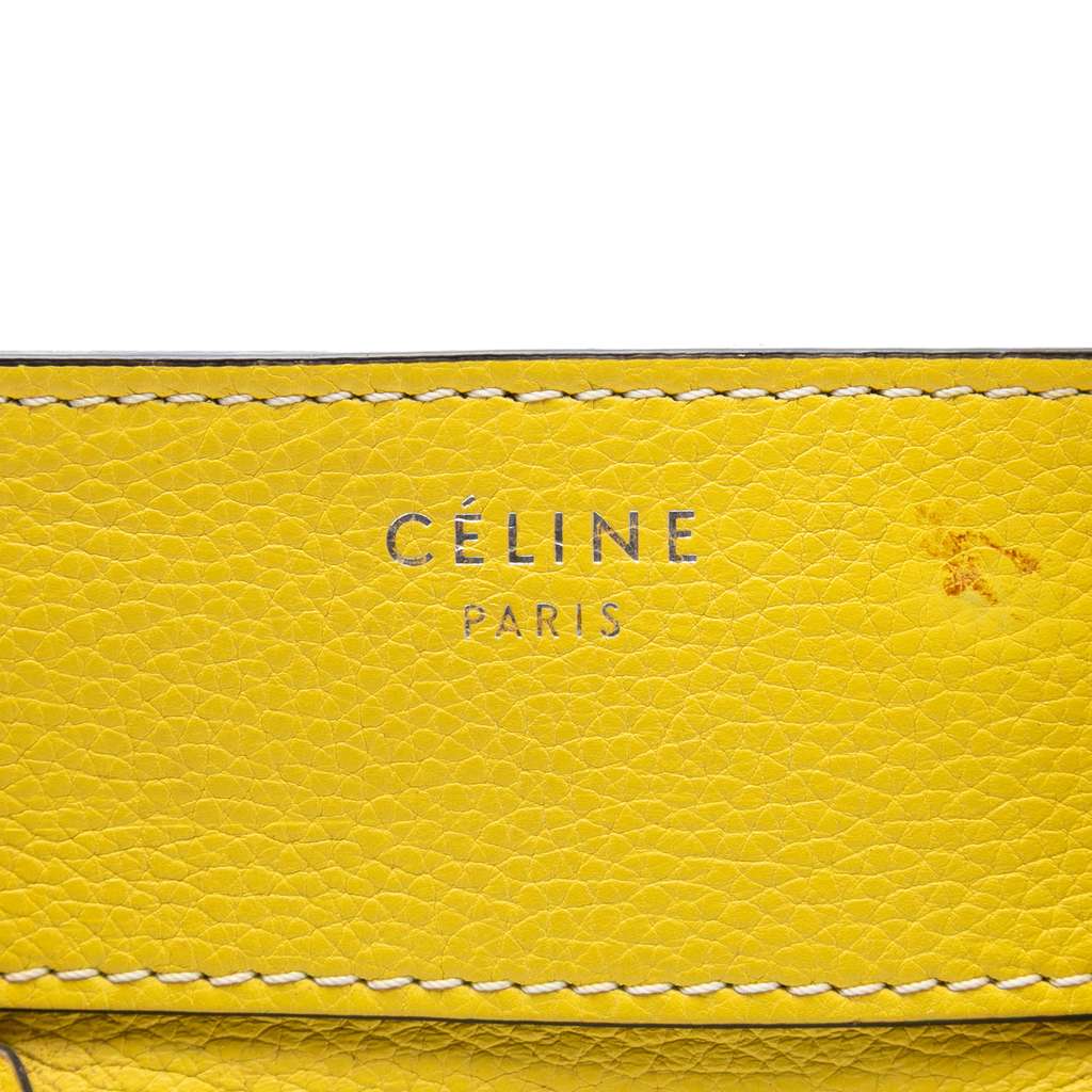 Celine Mini Calfskin Luggage Tote - 5