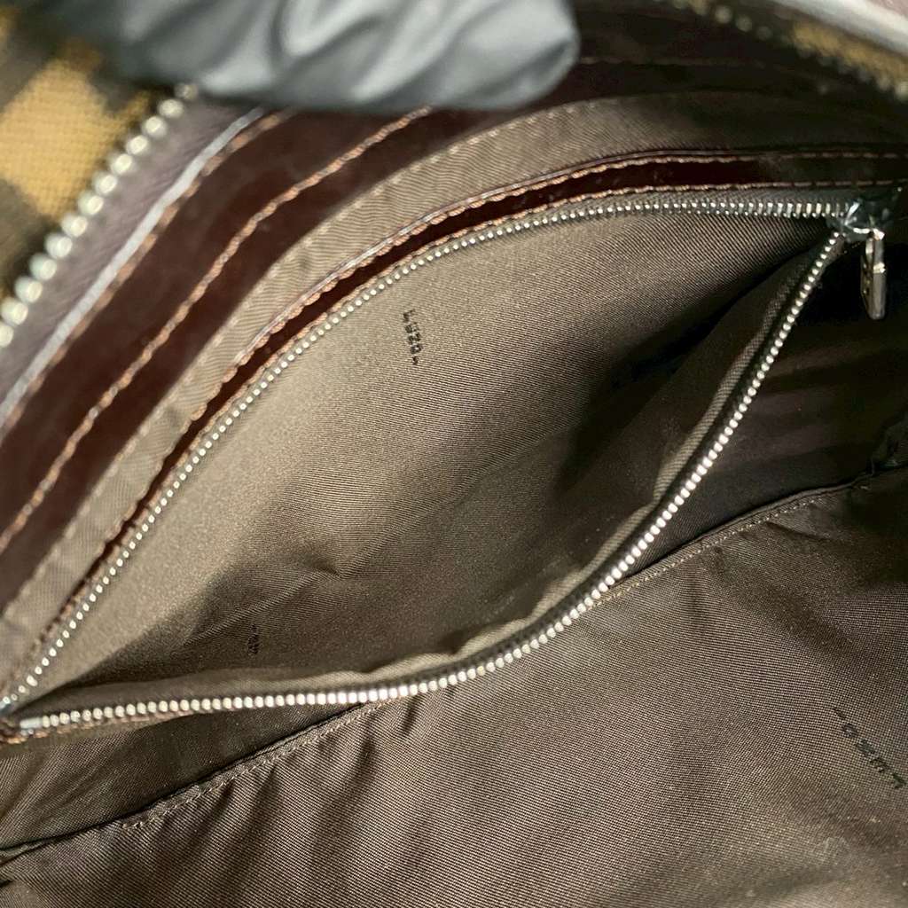 Fendi Zucca Canvas Shoulder Bag - 4