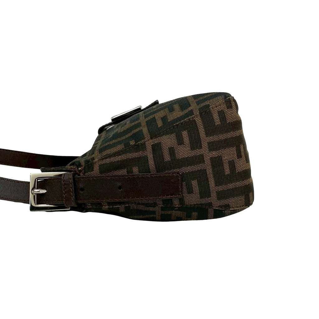 Fendi Zucca Canvas Shoulder Bag - 5