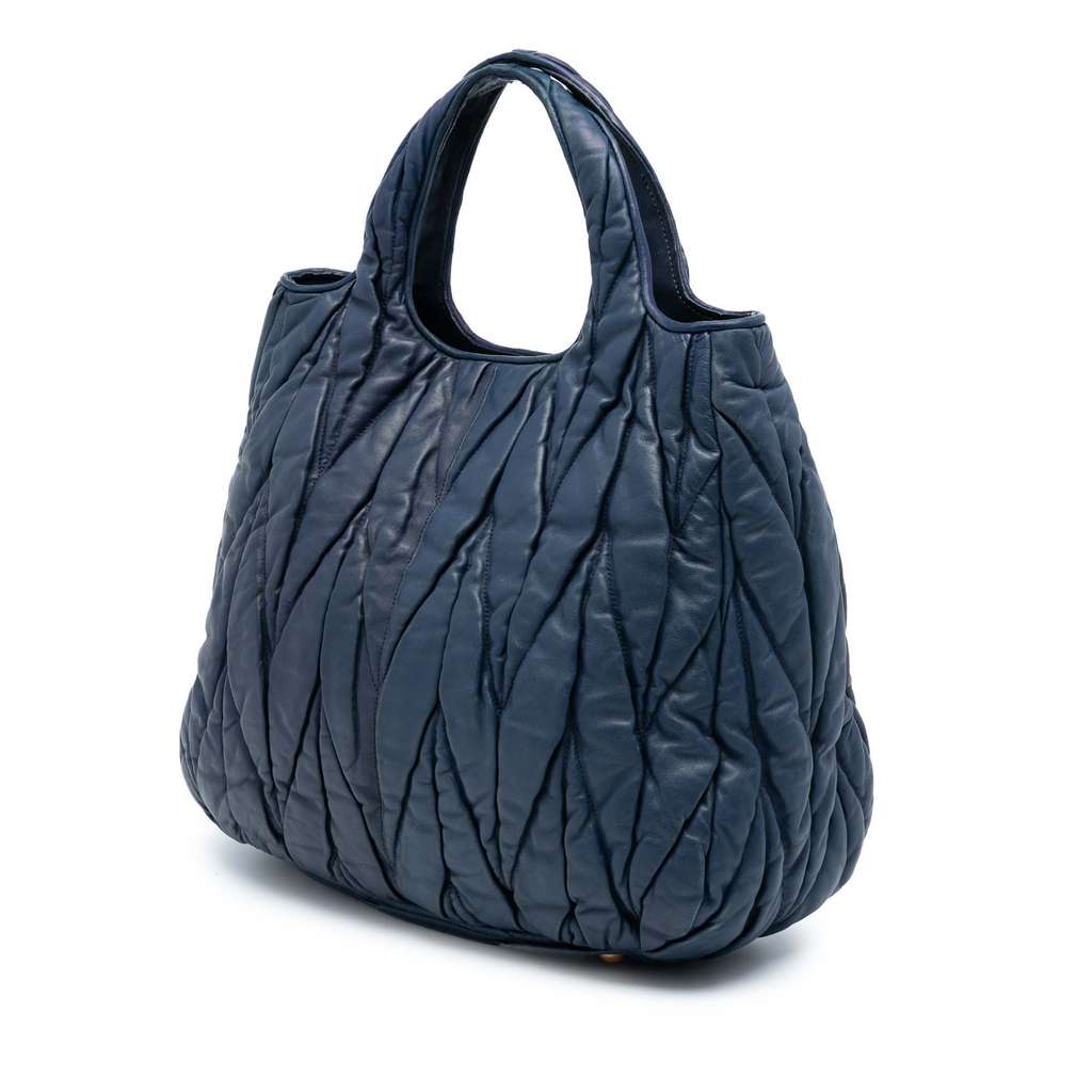 Miu Miu Matelasse Nappa Satchel - 2