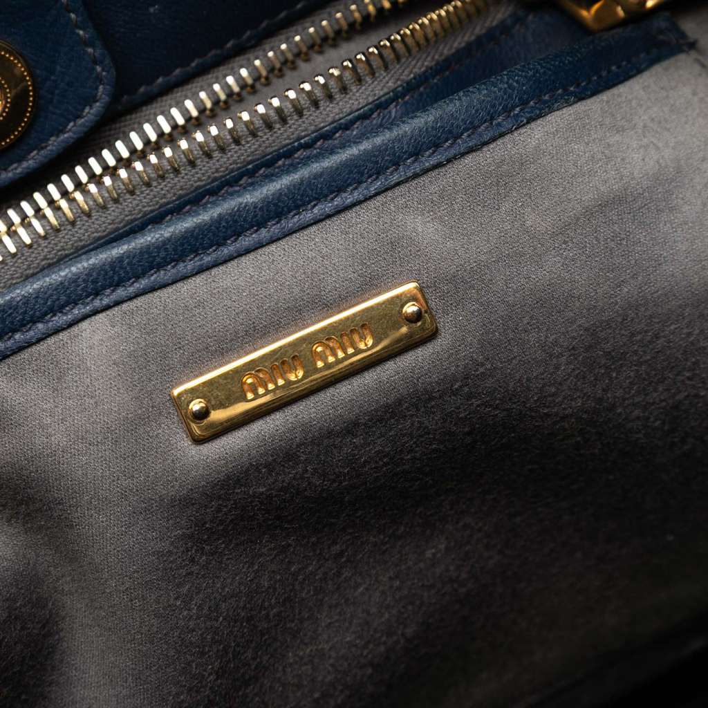 Miu Miu Matelasse Nappa Satchel - 5