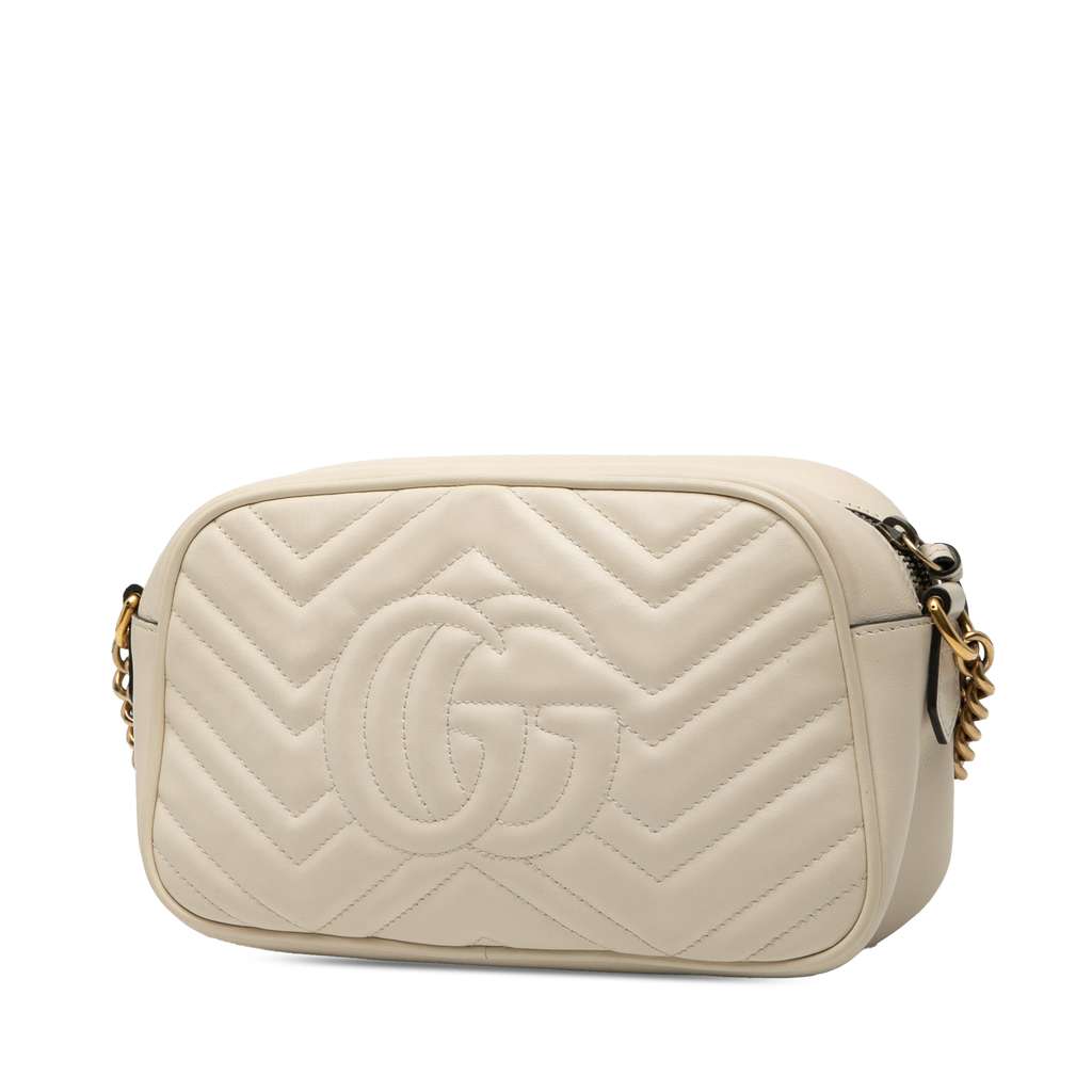 Gucci Small GG Marmont Matelasse Leather Crossbody - 2