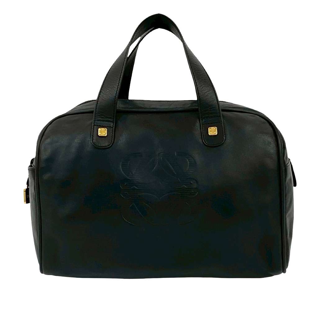 Loewe Leather Anagram Handbag - 2