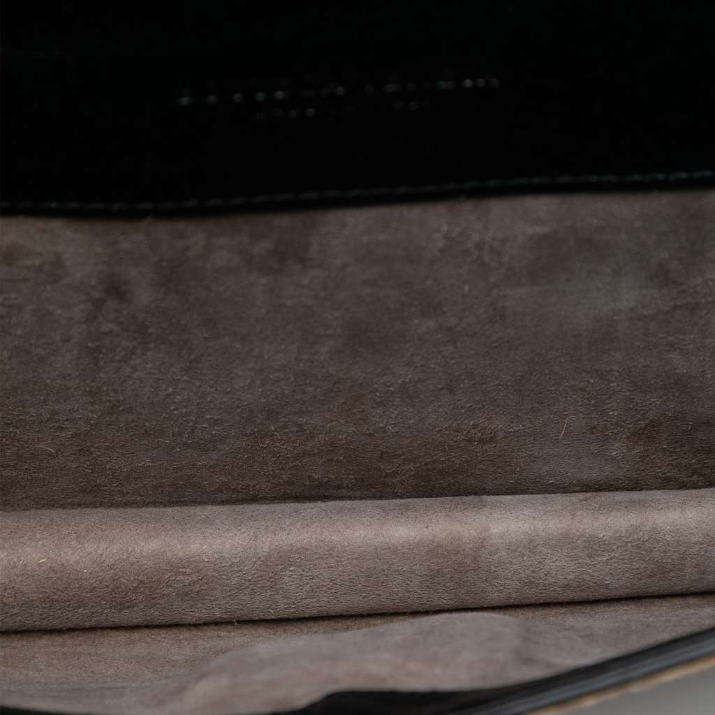 Bottega Veneta Leopard Print Pony Hair Glass Shoulder Bag - 4